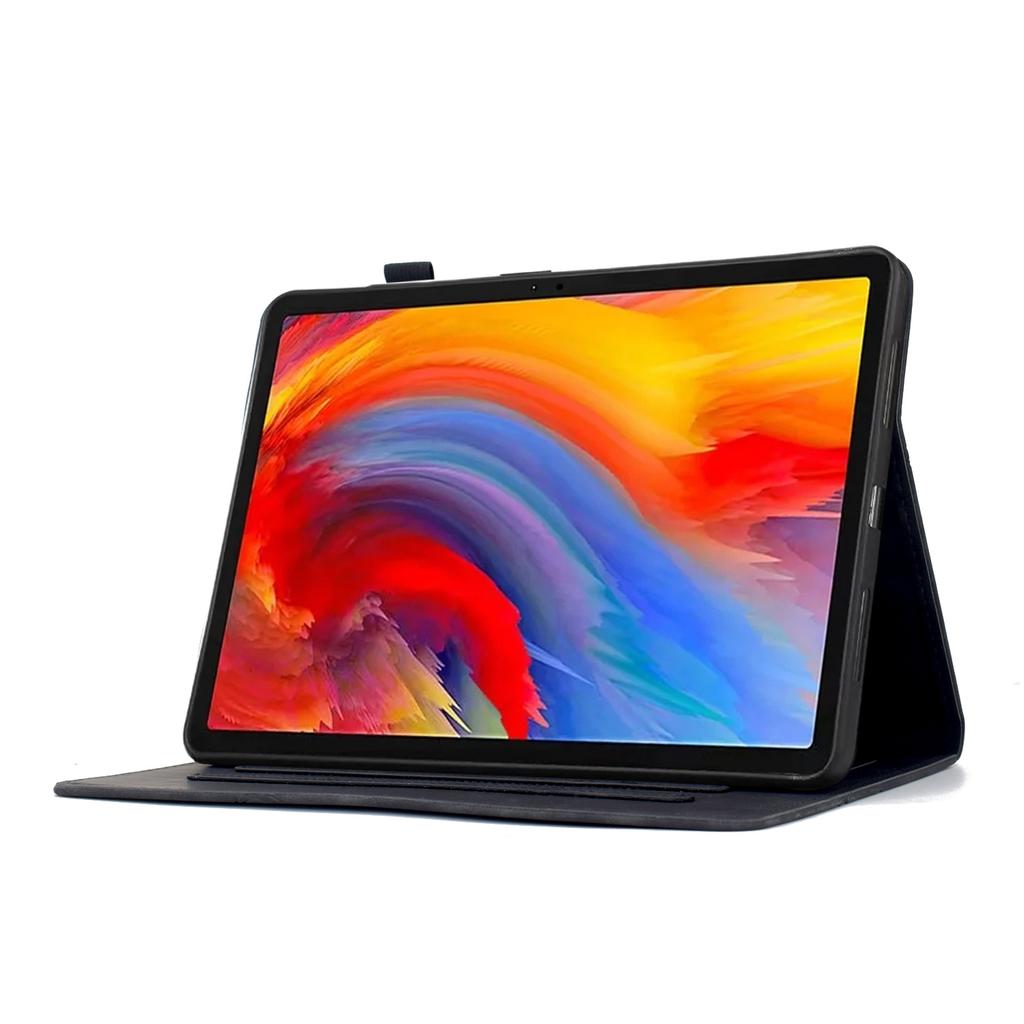 Für iPad (2025)/10.9 (2022) Hülle Blume Vogel Aufgedruckter Kartenhalter Leder Tablet-Hülle