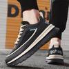 2026 Autumn New Color Block Low Top Thick Soled Casual Sports Shoes for Men Fashi Trend Versatile Comfortable Chunky sneakers