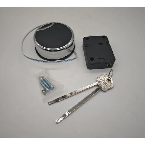 1 set Electronic Password Lock Safe with Touch-Sensitive Keypad Emergency Key Bank Gun Cabinet Electronic Lock lock