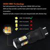 4X 3157 3457 4157NA LED Switchback White Yellow amber Turn Signal Light 16K EA
