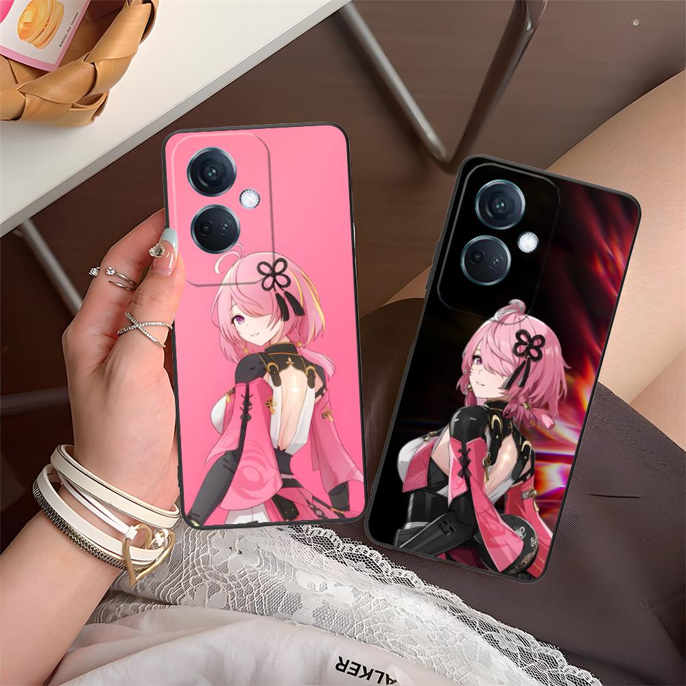 Wuthering Waves Taoqi Mobile Phone Case for OPPO Reno 14 13 12 11 10 9 8 7 6 5 F T Pro 5G Colorful Printing Cover Pretty Cover