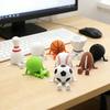Sports Ball Figure Desk Decor with Articulating Legs 3D Printed Sitting