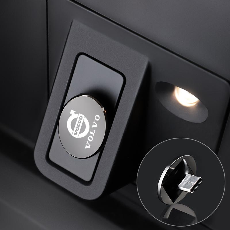 AABAU1 Stick USB de Mare Capacitate cu Emblema Mașinii Accesorii Auto Pentru Volvo Xc60 Xc90 V40 V60 S60 V50 V90 S80 C40 XC40 V70 XC70 C30 C70 Rdesign