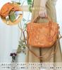 ZUCCHERO Damen Echtleder Große Kapazität Umhängetasche 2-Wege Handtasche, Braun, 48068