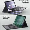 For Samsung Galaxy Tab A9 Plus 11 inch Case, Keyboard Case for Samsung Galaxy Tab A9+ 11 inch SM-X210/X216/X218