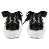 (WMNS) PUMA Suede Mayu Heart Patent 'Black White' Women's 385967-02