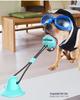 Pet Teething Toy: Bite-Resistant Ball with Suction Cup for Dogs
