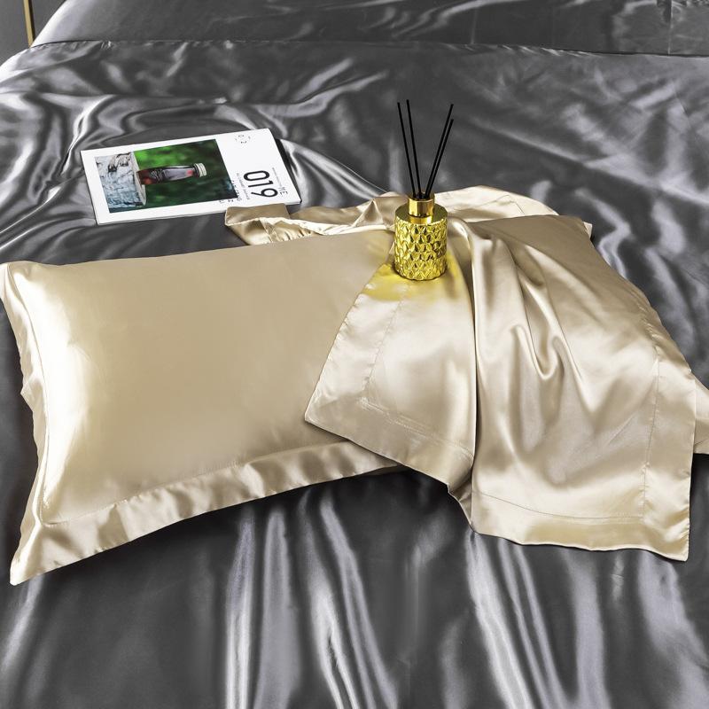 Charm Momme Anti-wrinkle Soft Protect Hair Skin Pillowcase Skin-friendly 48cm*74cm Silk Pillow Case PillowCase Luxury 100% Mulberry Silk For Bed