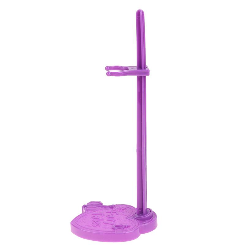 5Pcs Waist Doll Stand Display Holder Model Purple Support Toy Model Accessories