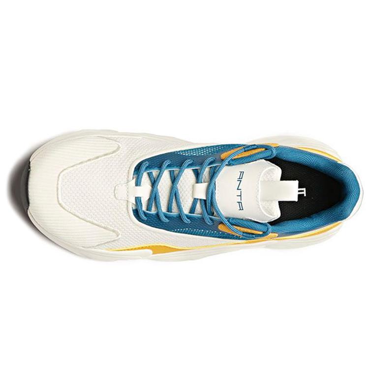 Anta Mesh, Synthetic Leather Cushioning Slip Resistant Abrasion Resistant Coverage Low top Chunky Sneakers Men's 11928809-5