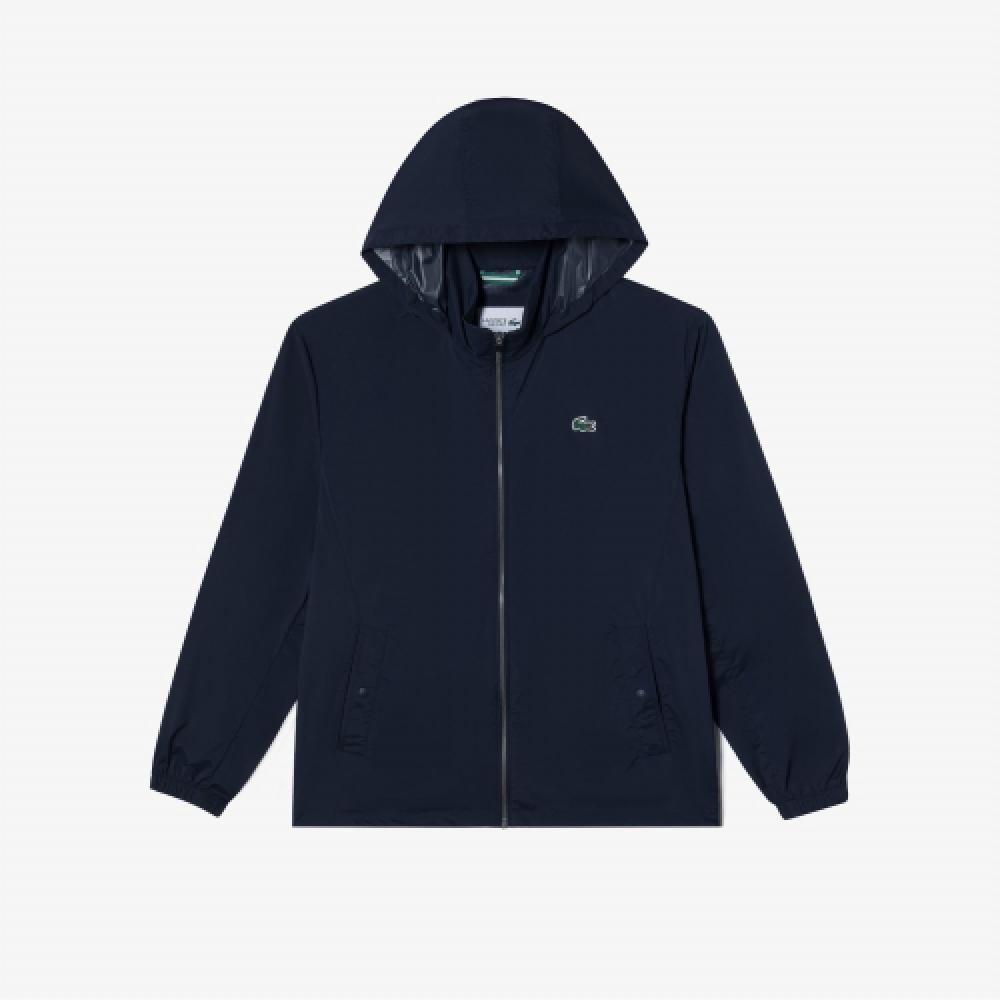 

LACOSTE Мужская базовая ветровка для гольфа [Темно-синий]