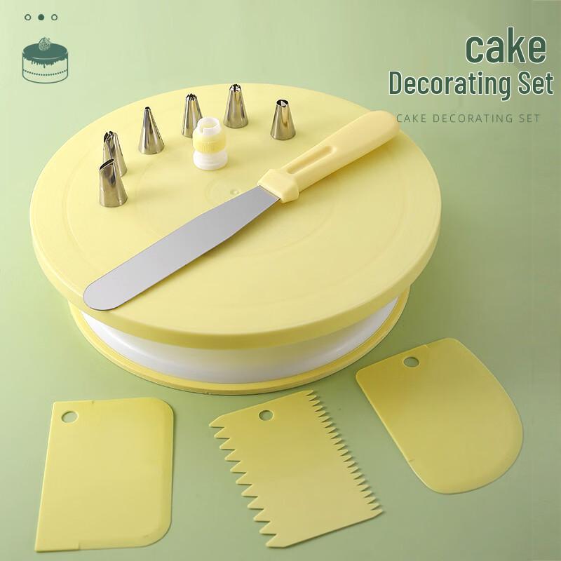 Kuchen Dekorier Drehteller Backwerkzeug Set