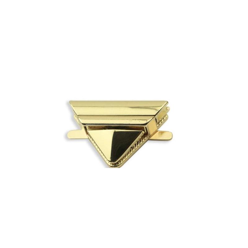 1 Pièce Sac Fermoir Pression Bouton Interrupteur Loquet Langue Fermeture Triangle Boucle Fermoir Pour Maroquinerie Pièces de Sac Portefeuille Sac à Main Accessoires