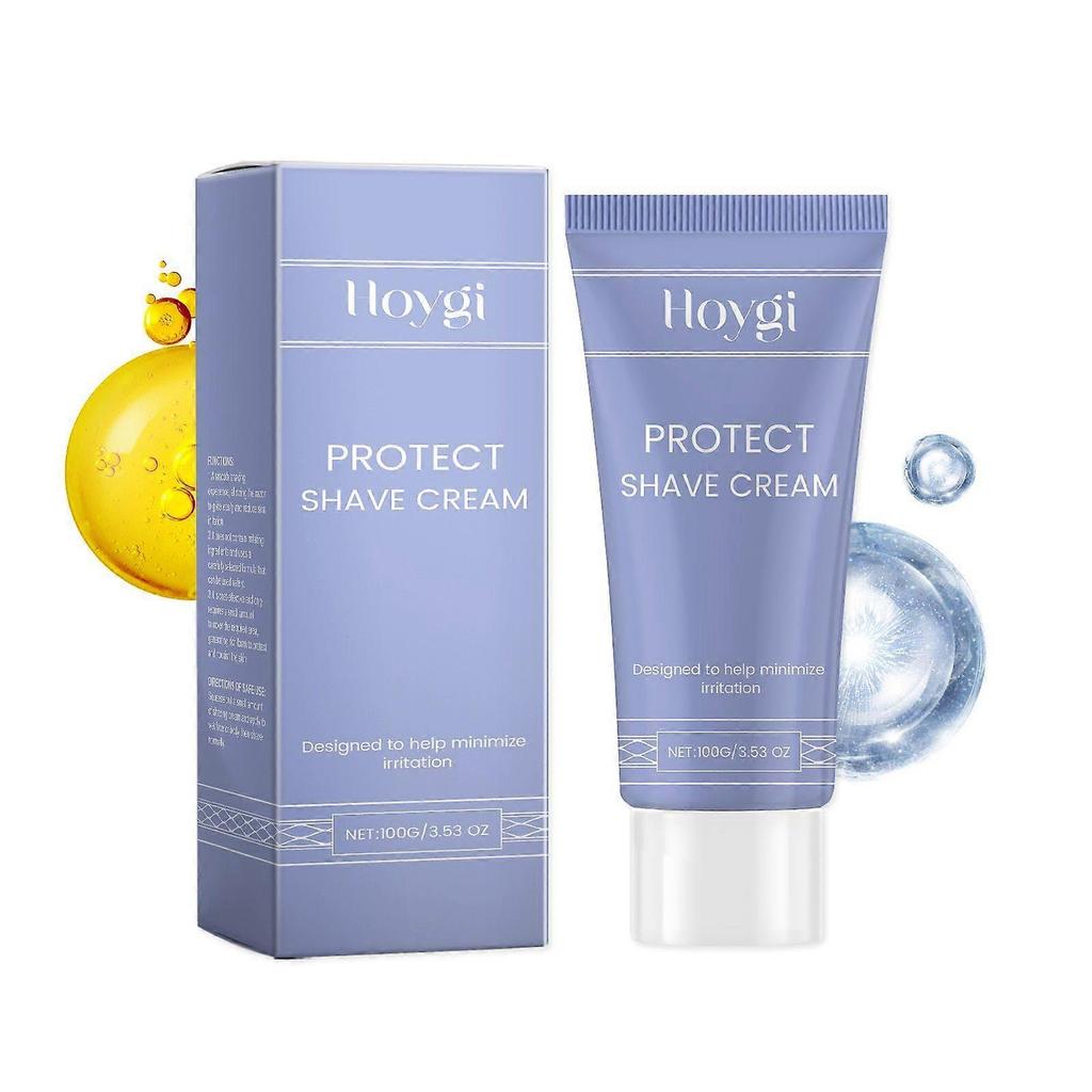 Hoygi Men's Beard Cream Gently Cleanses And Cares For Fine Beards, Refreshing Male Charm. Daily Care Cream