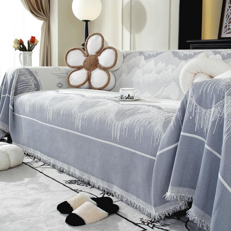 Chenille Sofa Towel Four Seasons Universal All-Inclusive Sofa Cover Dust Cover One Piece Sofa Cover Cloth Cushion