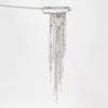 Multi Functional Imitation Pearl Heart Pendant Brooches Creative Tassel Chain Suit Pants Pins Brooch Fashion Clothes Decoration