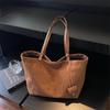 Autumn 2025 Women's Deer Suede Versatile Tote Bag