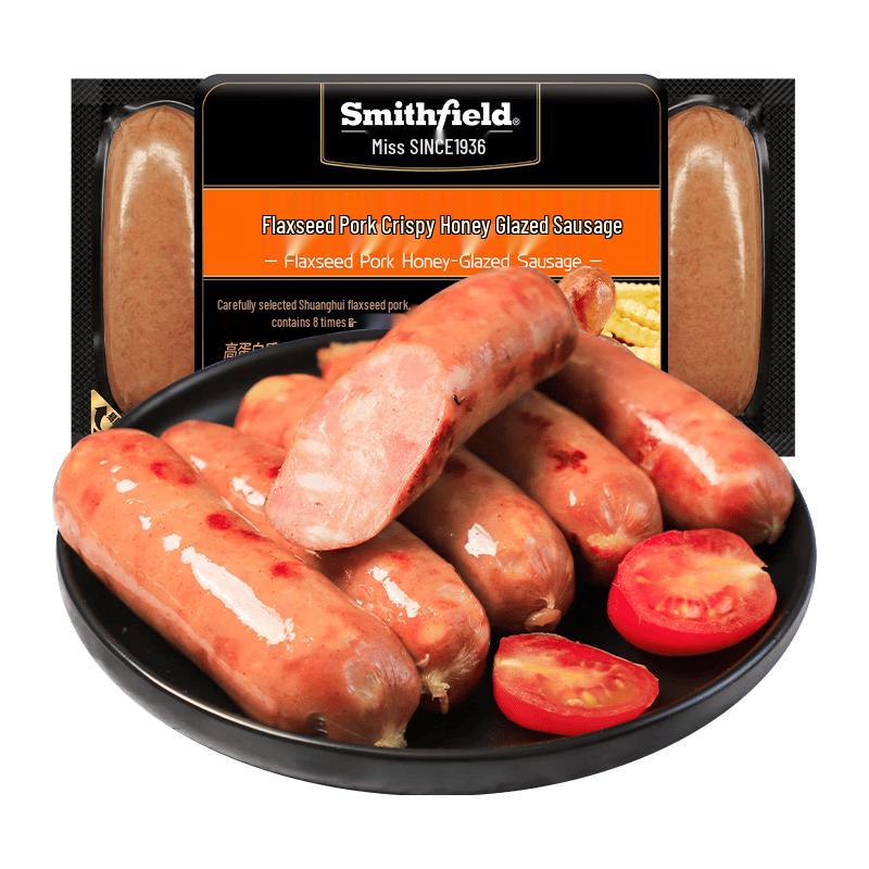 Smithfield Flaxseed Pork Honey Glazed Sausage
