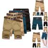 Men's Cargo Shorts With Pockets For Summer Casual Sports Military Trousers