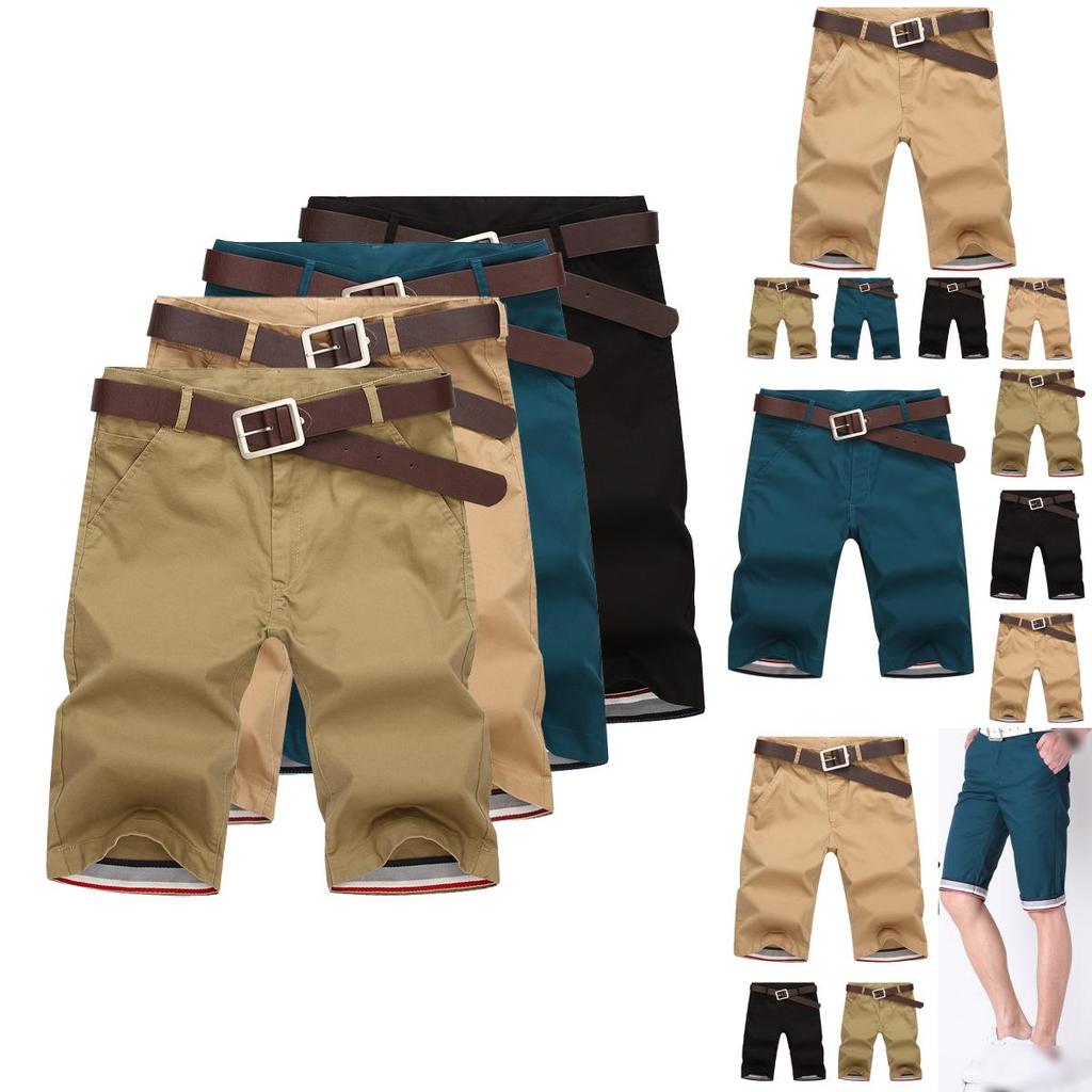 Men's Cargo Shorts With Pockets For Summer Casual Sports Military Trousers