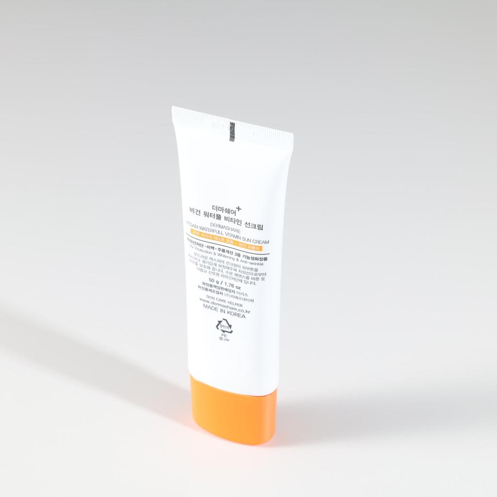 DERMASHARE Vegan Waterfull Vitamin Sun Cream SPF50+ PA++++ 50ml