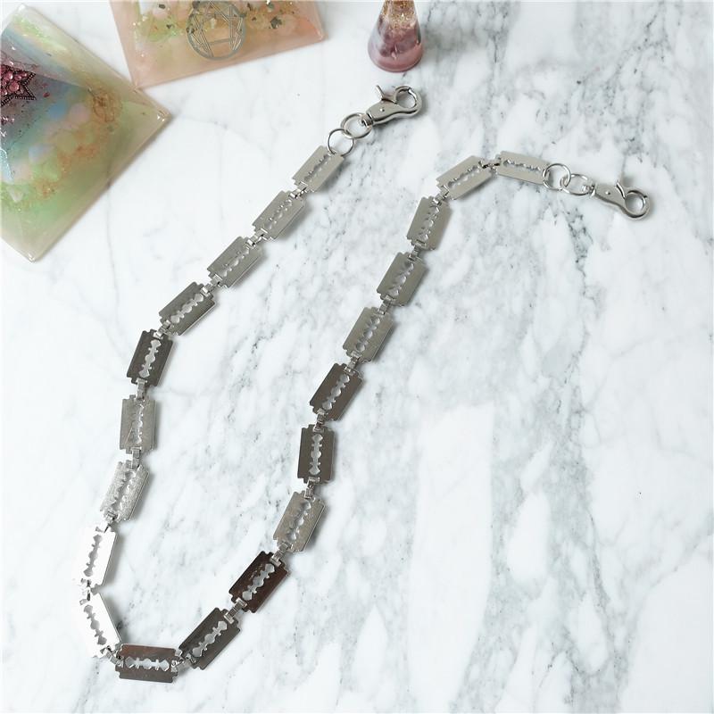 

Креативная цепочка для брюк из лезвий ручной работы - Панк Ретро Стиль