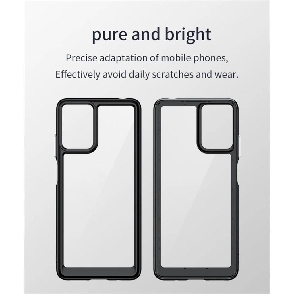 Transparente Handyhülle für Motorola Moto G04s Hülle Silikon Bunte Rückseite Moto G04s Hülle für Moto G04s G34 G24 G54 G64 5G