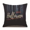 Halloween Linen Pillow Cover Printed Pillow Cover