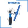 Chain Tool, Riveter, Breaker, Link Remover Made of Metal with Rubberized Handle And