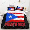 3d Print Puerto Rico Flag Bedding Set Duvet Cover Adult and Kids Bedding Set Luxury Children's Gifts Home Textileextile