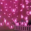 LED Butterfly Fairy Lights with Remote Control Infrared, USB IPX Free Curtain String Lights Warm Glow for, Outdoor Christmas Wedding Party Decorati