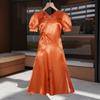 The Bride Halloween Costume With Satin Fabric For Cosplay Anime Role Play And Cosplayer