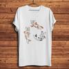 Cat Koi Catfish Funny Meow Anime Tshirt UnisexUnisex Summer White Casual Short Sleeve T ShirtKawaii Streetwear Tee Breathable