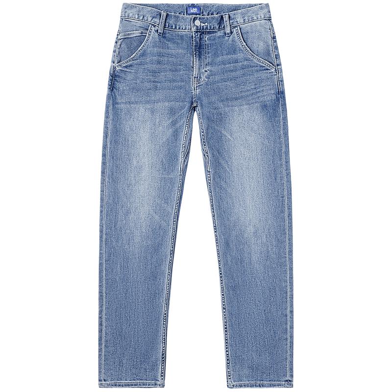 

Lee Men s Mid-Light Blue Tapered Jeans 33