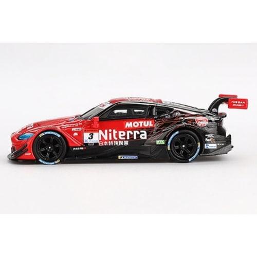 MINI GT 1/64 Scale Nissan Z GT500 SUPER GT Series 2023 #3 Niterra MOTUL Z NDDP RACING (Left-Hand Drive) Finished Model MGT00765-BL
