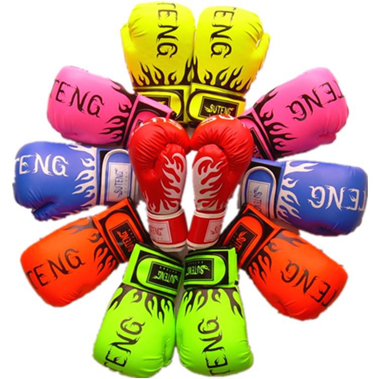 Sagitar Kids’ One-Piece Molded Boxing Gloves with Inner Liner for Sanda and Sandbag Training
