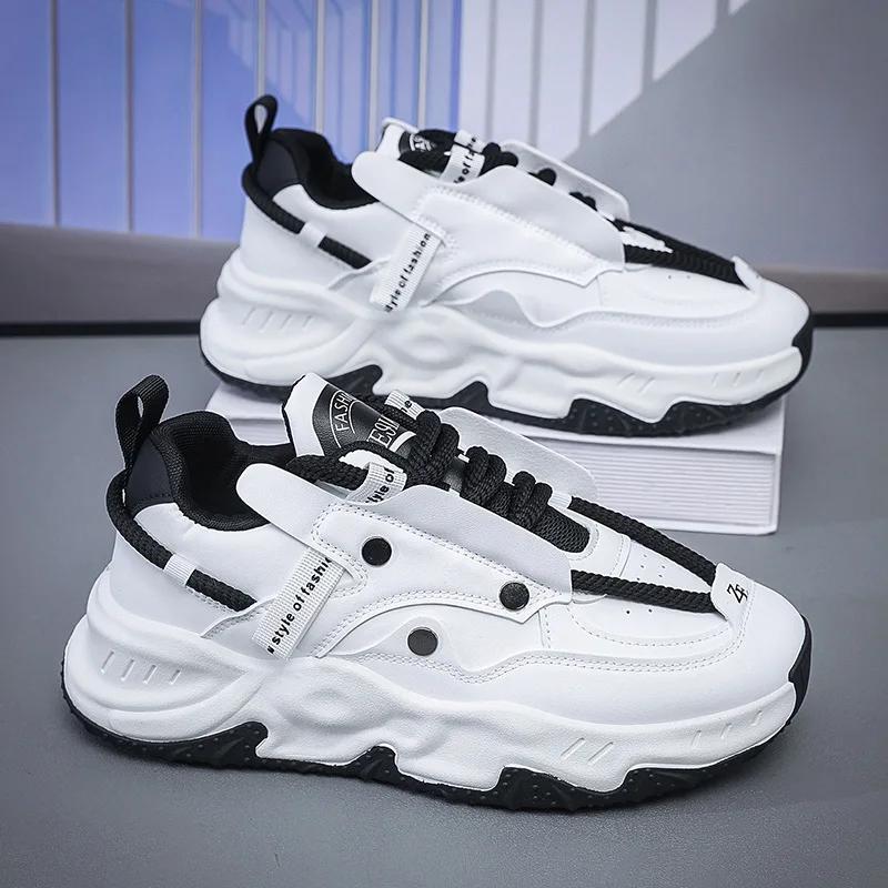 Men Casual Shoes High-quality Comfortable Outdoor Sneakers Breathable Training Shoe Non-Slip Wear-Resistant Platform Sneakers