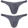 Undertøysveske for menn, sømløse thongs med lav høyde, blanke sexy jockstrap-truser