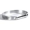 SEWNSWEN SEWN SWEN SILVER CLIP BANGLE