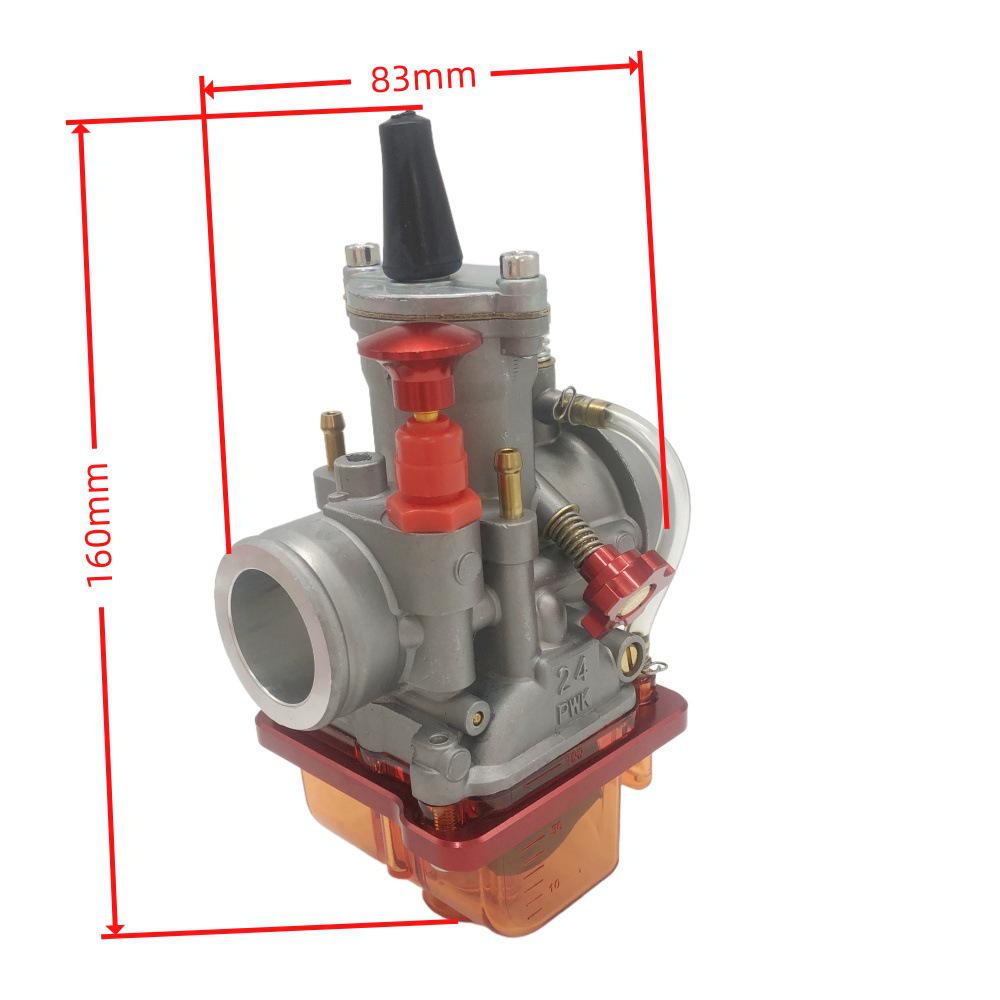

Carburetor PWK24 Orange for Scooter, ATV, Karting, Motorcycle Model 404-121 Size 1