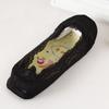 Women Spring and Summer Thin Solid Color Lace Silicone Foot Non Slip Shallow Mouth Invisible Socks