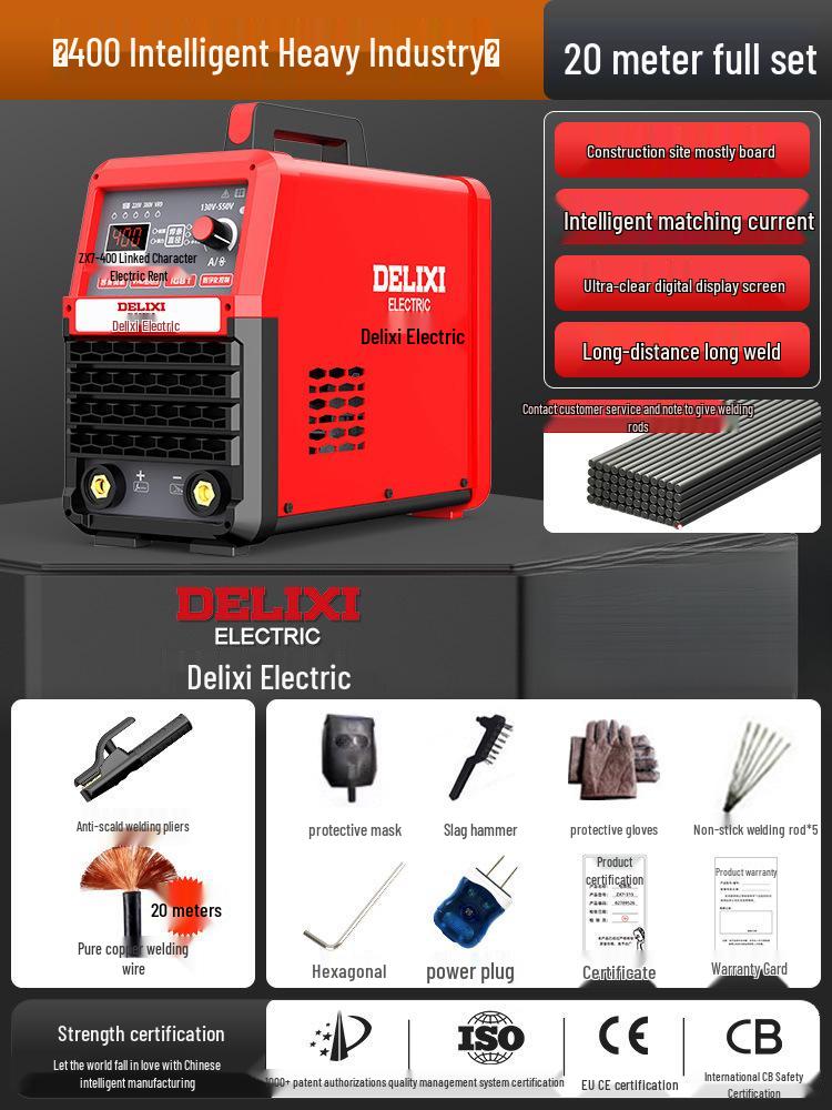 DELIXI Dual Voltage Industrial & Household All-Copper Welding Machine