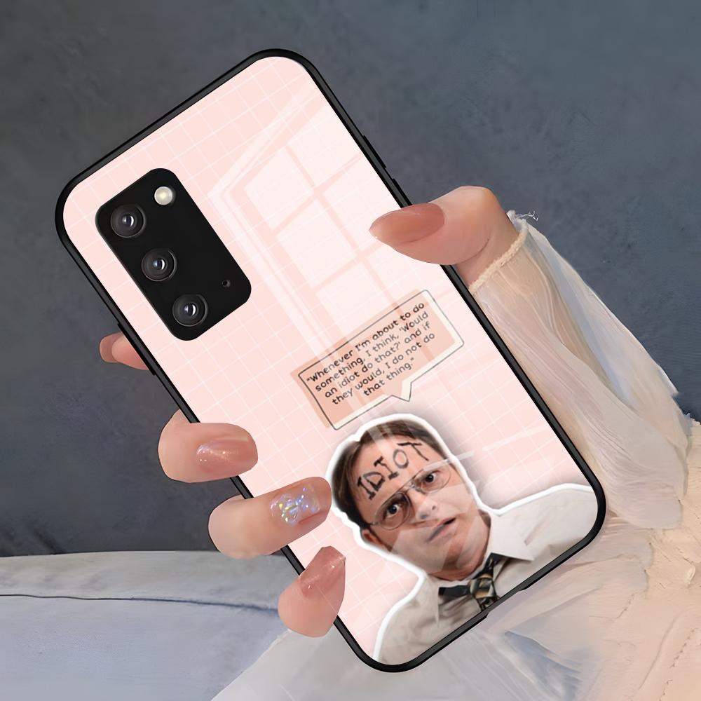 The Offices TV Phone Case For Samsung S26 S25 Plus S20 S20 Plus S22 Ultra S23 FE S21 Plus S21 Ultra Glass Cover