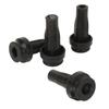 4PCS Ignition Wire Sheath Kit Coil Wire Spark Plug Boot Replacement for Peugeot 206 206CC 207 307 308 408