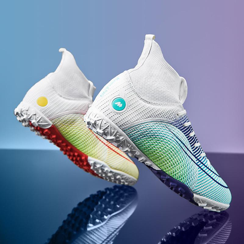 Buty piłkarskie high-top mandarynka męskie dziecięce korki krótkie korki damskie studenckie dziecięce buty do gry treningowe