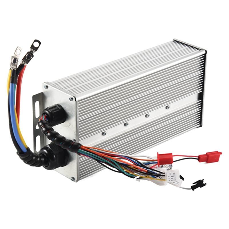 48V-72V 5000W Dreirad FOC Controller, Batteriefahrzeug, Intelligenter Bürstenloser Motorcontroller, Elektroauto