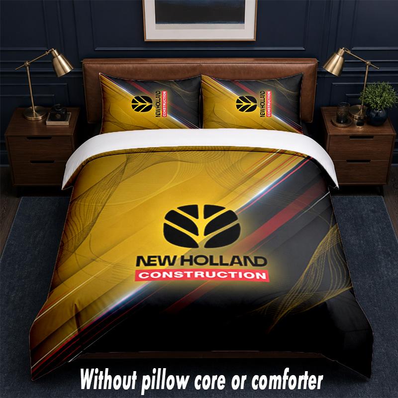 New Holland Design Bed Bedding Set 1 Duvet Cover + 2 Pillowcases Soft Breathable Household Bed Linens