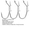 3/5/10/20Pcs Luminous Live Shrimp Fixing Hook Glow-in-the-dark Fishhook with Barbed Offset Saltwater Bass Fishing Hook Fishing Accessories