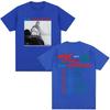 Rapper MGK Lost Americana 2026 Tour Graphic TShirt Unisex Pop Fans Fashion Vintage Loose Cotton TShirt Y2K Streetwear