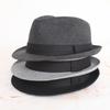 Spring Summer Men'S Fedoras Top Jazz Hat Bucket Bowler Chapeau Hats Fedora Women Black Hat Wedding Caps